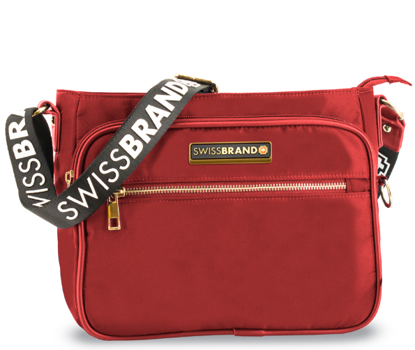 תיק צד CROSSBODY אלגנטי ושיקי מבית המותג השוויצרי SwissBrand דגם Granada