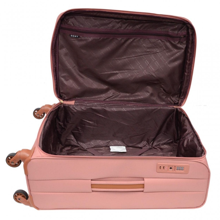 מזוודה בד בינונית 24" קלה ואופנתית מבית מעצבת העל Donna Karan DKNY דגם AUTOGRAPH 421