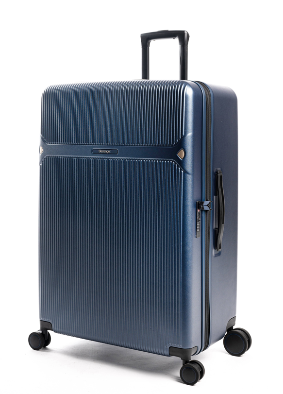 מזוודה בינונית קשיחה 24" פרימיום מבית היוקרה SLAZENGER נייבי