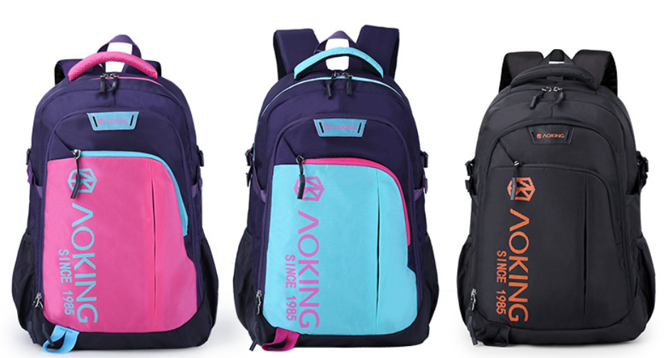 תיק גב איכותי לבית הספר AOKING דגם School Backpack