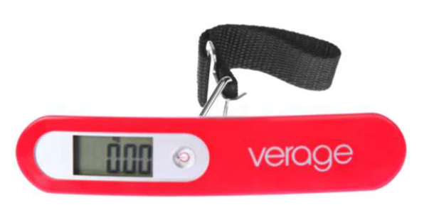 משקל מזוודות דיגיטלי מבית חברת VERAGE עד 40 ק"ג DIGITAL SCALE | רמת דיוק של עד 10 גרם