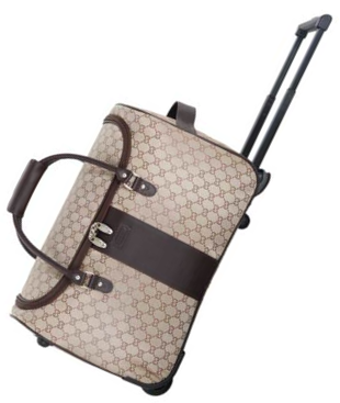 תיק נסיעות אלגנטי על גלגלים 20" עליה למטוס שישדרג כל נסיעה מבית המותג POLO CLUB צבע חום