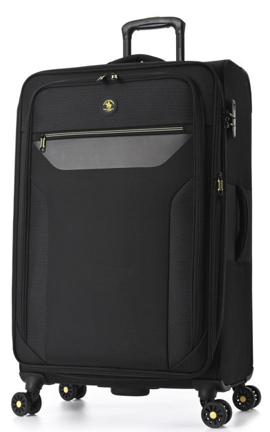 מזוודה בד בינונית 24" בעיצוב קלאסי מבית המותג POLO CLUB  דגם ATLANTA