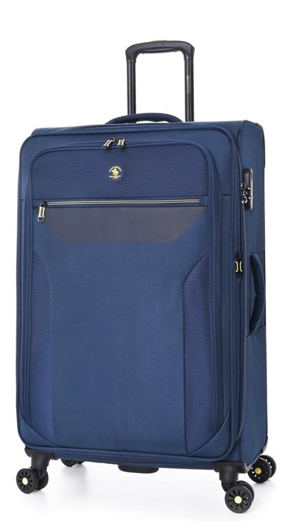 מזוודה בד בינונית 24" בעיצוב קלאסי מבית המותג POLO CLUB  דגם ATLANTA