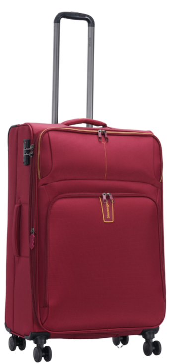 מזוודה קטנה עליה למטוס, טרולי 19" בד רכה Super Lite דגם Toledo מבית היוקרה Slazenger