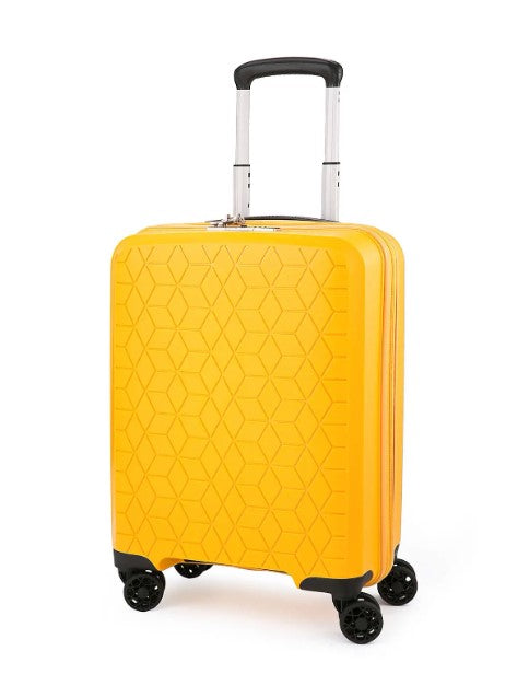 מזוודה טרולי עליה למטוס קשיחה 20" בלתי שבירה מסדרת הפרימיום מבית היוקרה VERAGE דגם DIAMOND המפואר