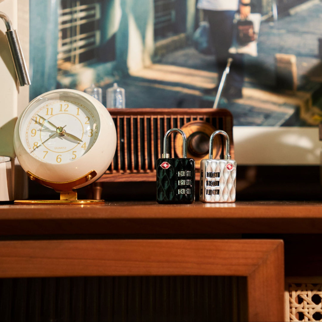 מנעול קומבינציה למזוודות ותיקים 3 מספרים בתקן TSA מבית VERAGE VG5139