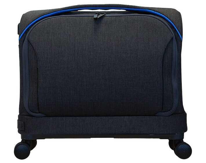 מזוודת טרולי מודולרית מהפכנית פטנט עולמי רשום 2 ב-1 – מזוודה קטנה שהופכת לגדולה Rollux Fugu מבט מקרוב