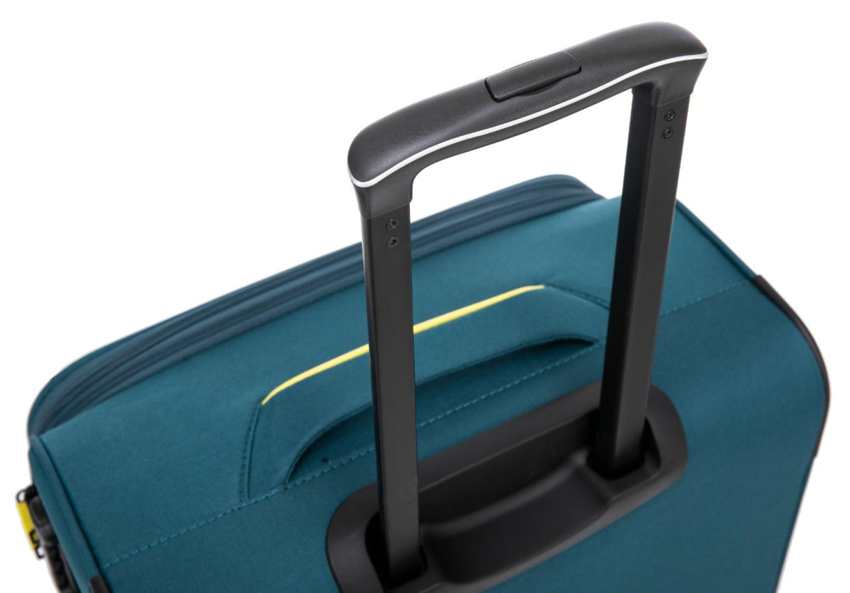 סט מזוודות בד איכותיות וקלות משקל דגם Eco Spiner מבית המותג SWISS SKY