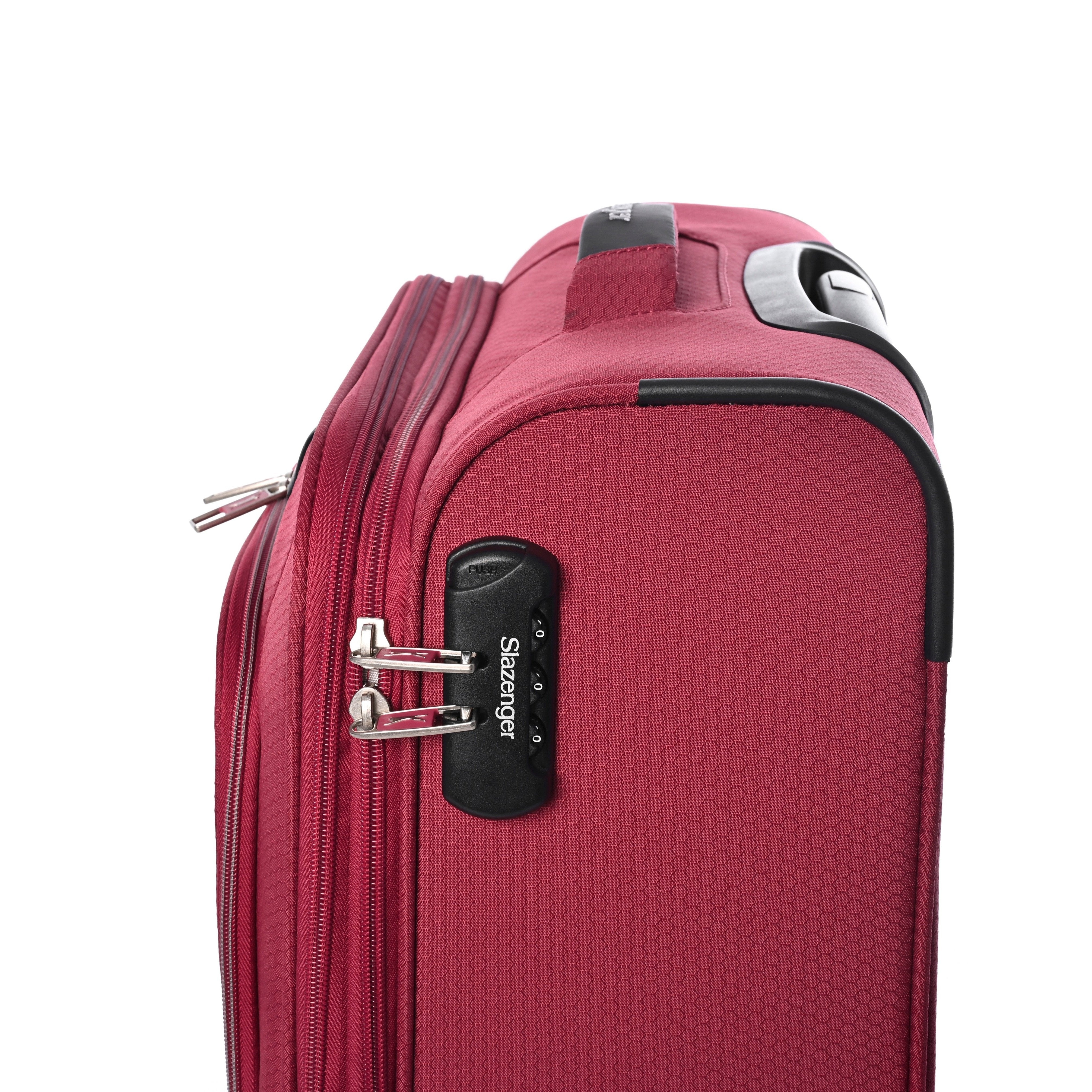 טרולי מזוודה עליה למטוס פרימיום 19" קלה במיוחד מסדרת C-lite מבית חברת היוקרה Slazenger