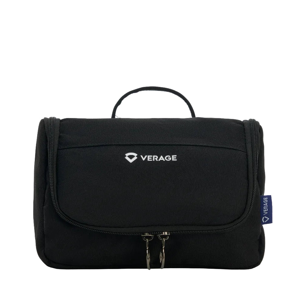 תיק רחצה מתקפל פרימיום עם וו תלייה חכם דגם Toiletry Bag V-5048 מבית מותג היוקרה VERAGE