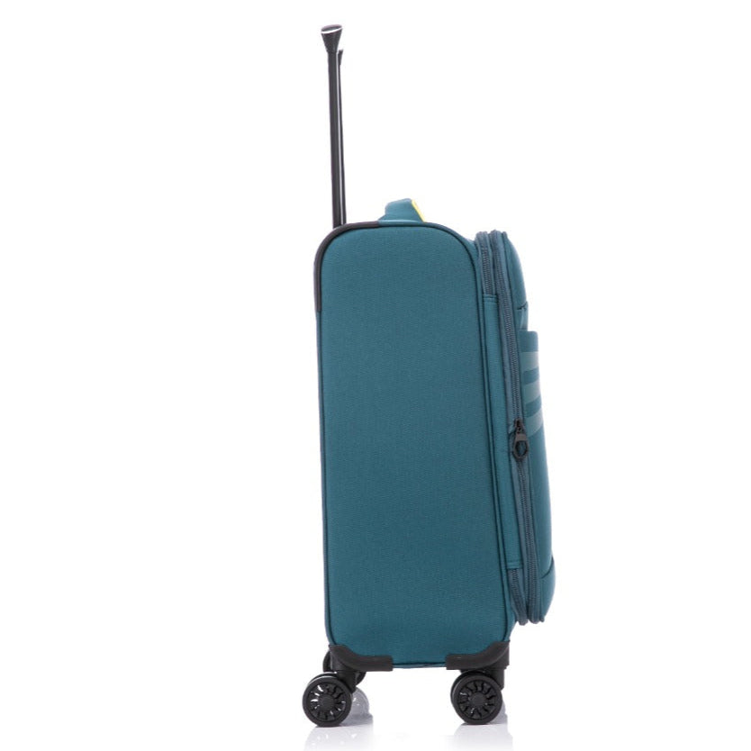 סט מזוודות בד איכותיות וקלות משקל דגם Eco Spiner מבית המותג SWISS SKY