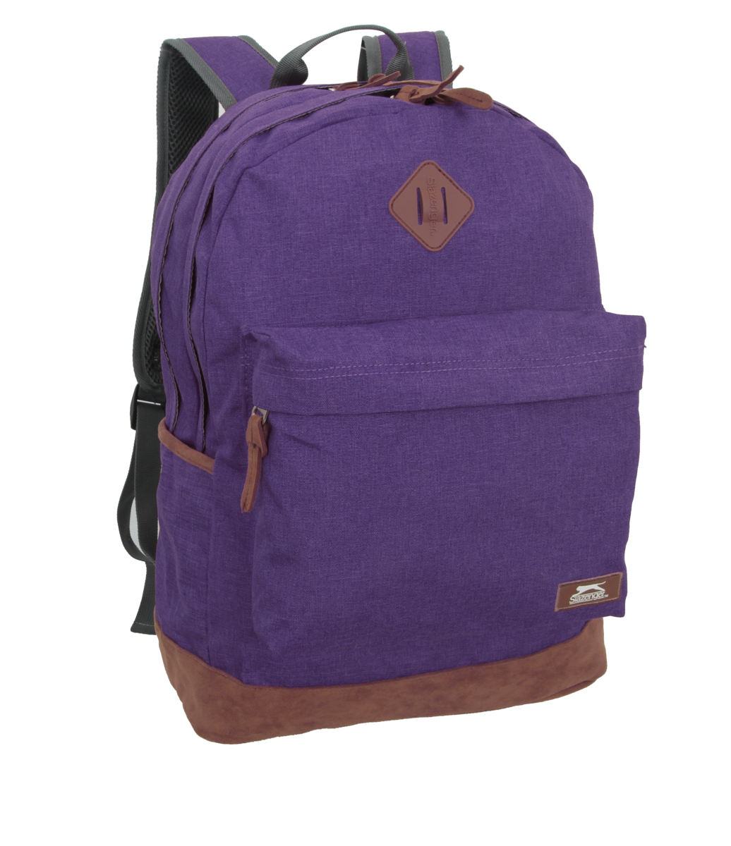 תיק גב מודפס לבית הספר עם שני תאים SLAZENGER דגם School Backpack