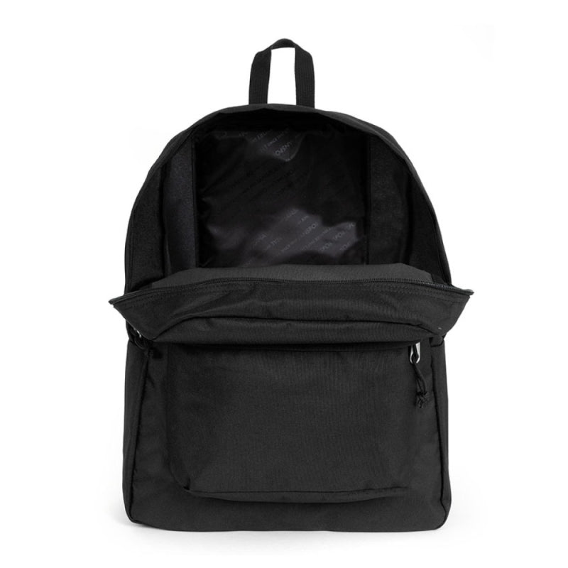 תיק גב בית ספר דגם CROSS TOWN מבית המותג Jansport - שחור פתוח