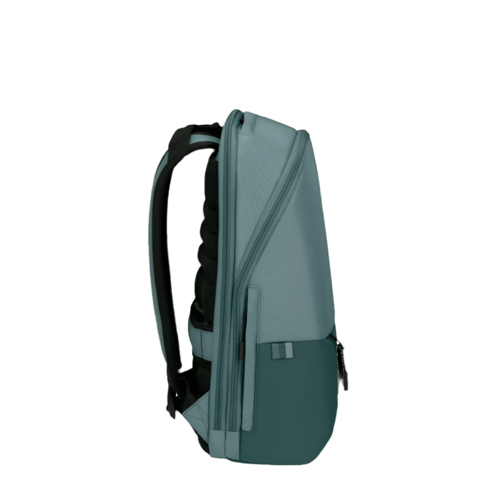 תיק גב אופנתי לנשים עם תא ללפטופ 14.1" מבית המותג העולמי Samsonite דגם STACKD BIZ LAPTOP BACKPACK 14.1" FOREST