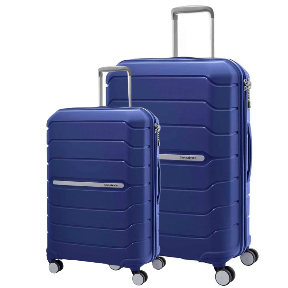זוג מזוודת קשיחות בלתי שבירות דגם octolite spinner מבית המותג samsonite