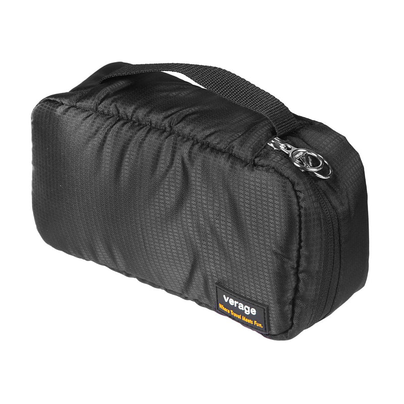 קוביית אריזה לכבלים וגאדג'טים מותאמת לנסיעות מבית חברת VERAGE