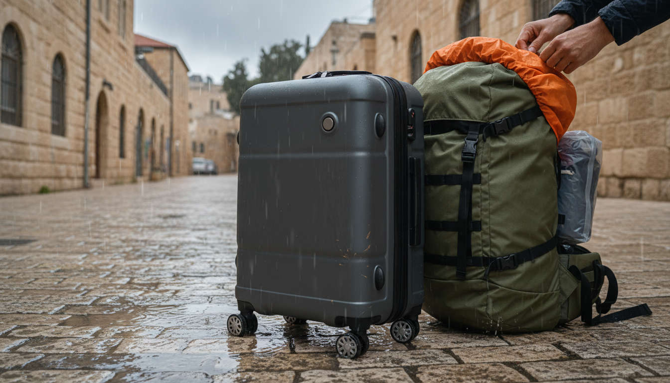 איך לבחור מזוודה ותיק מושלמים לחורף בישראל