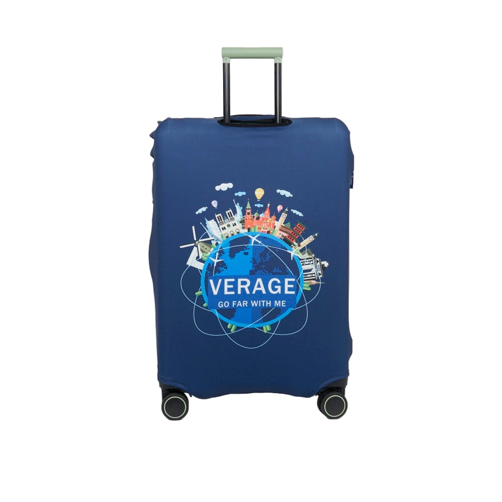 כיסוי מזוודה אלסטי LARGE מבית VERAGE לזיהוי והגנה משריטות למזוודות בגודל גדול עד ענק