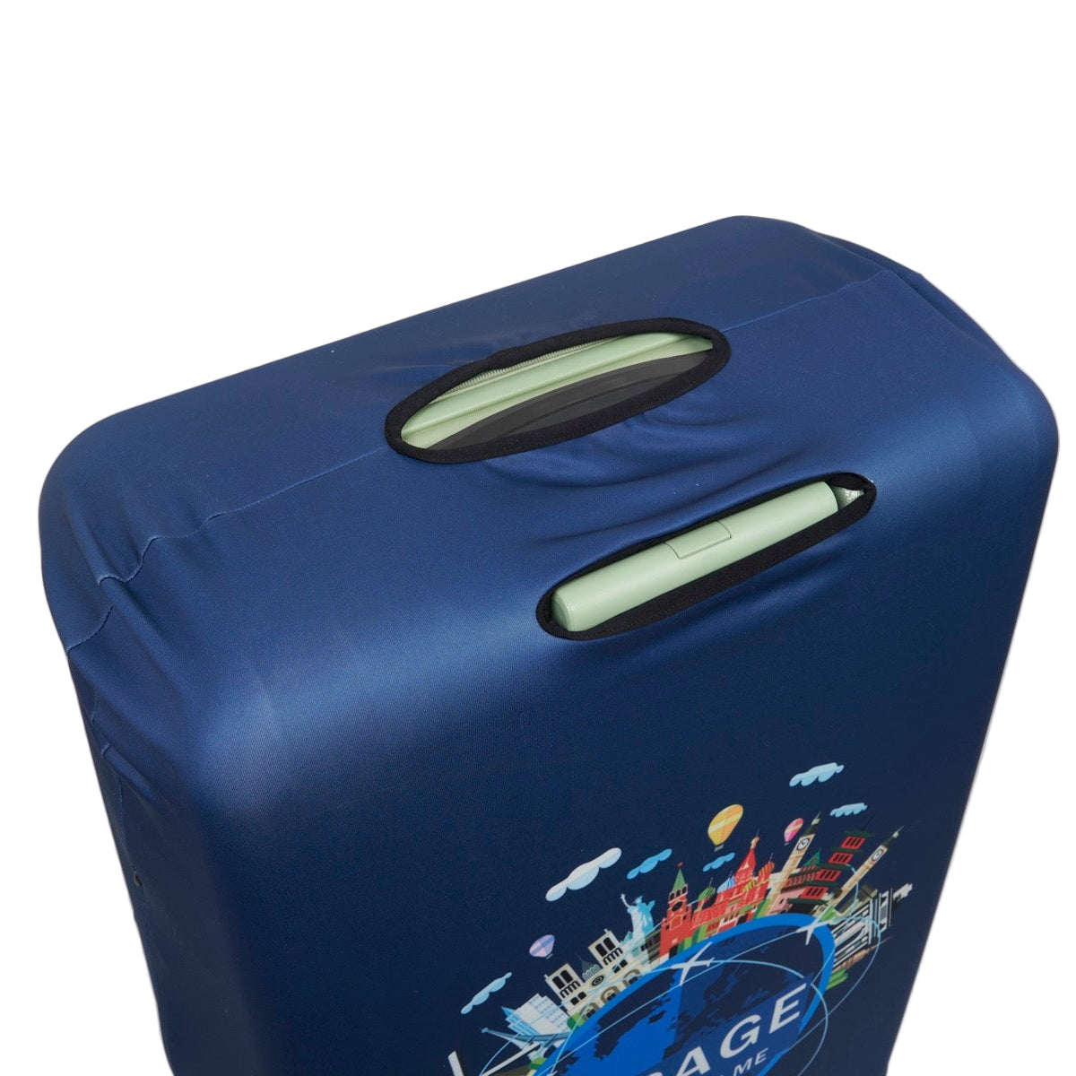 כיסוי מזוודה אלסטי LARGE מבית VERAGE לזיהוי והגנה משריטות למזוודות בגודל גדול עד ענק