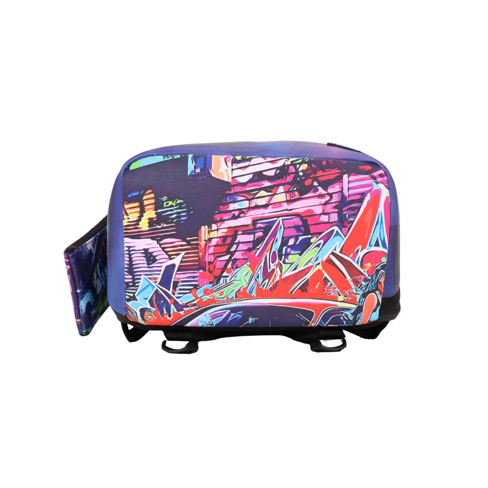 תיק מרופד + קלמר דגם Red Car מסדרת Hype City מבית Marshmelo