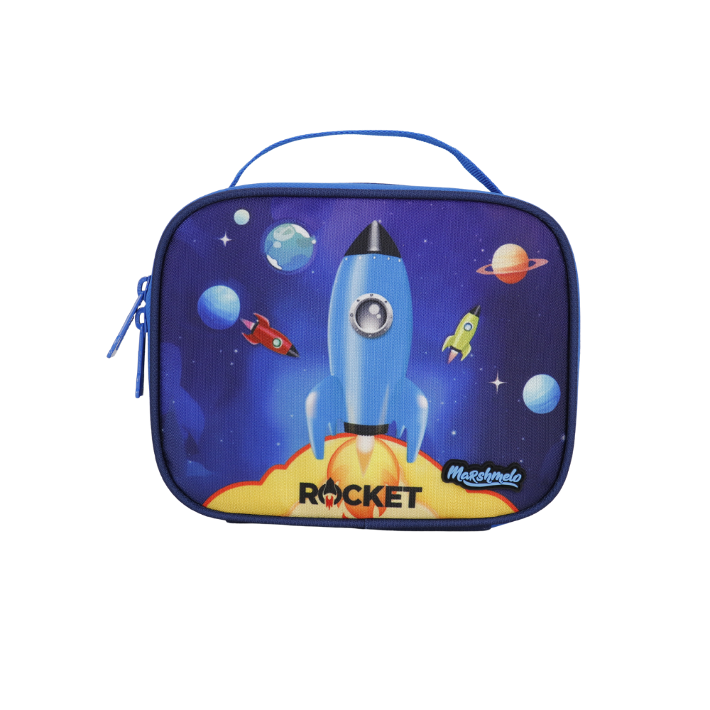 סט 9 ב 1 תיק בית ספר כולל עגלת טרולי דגם Rocket Dramland Deluxe מבית Marshmelo
