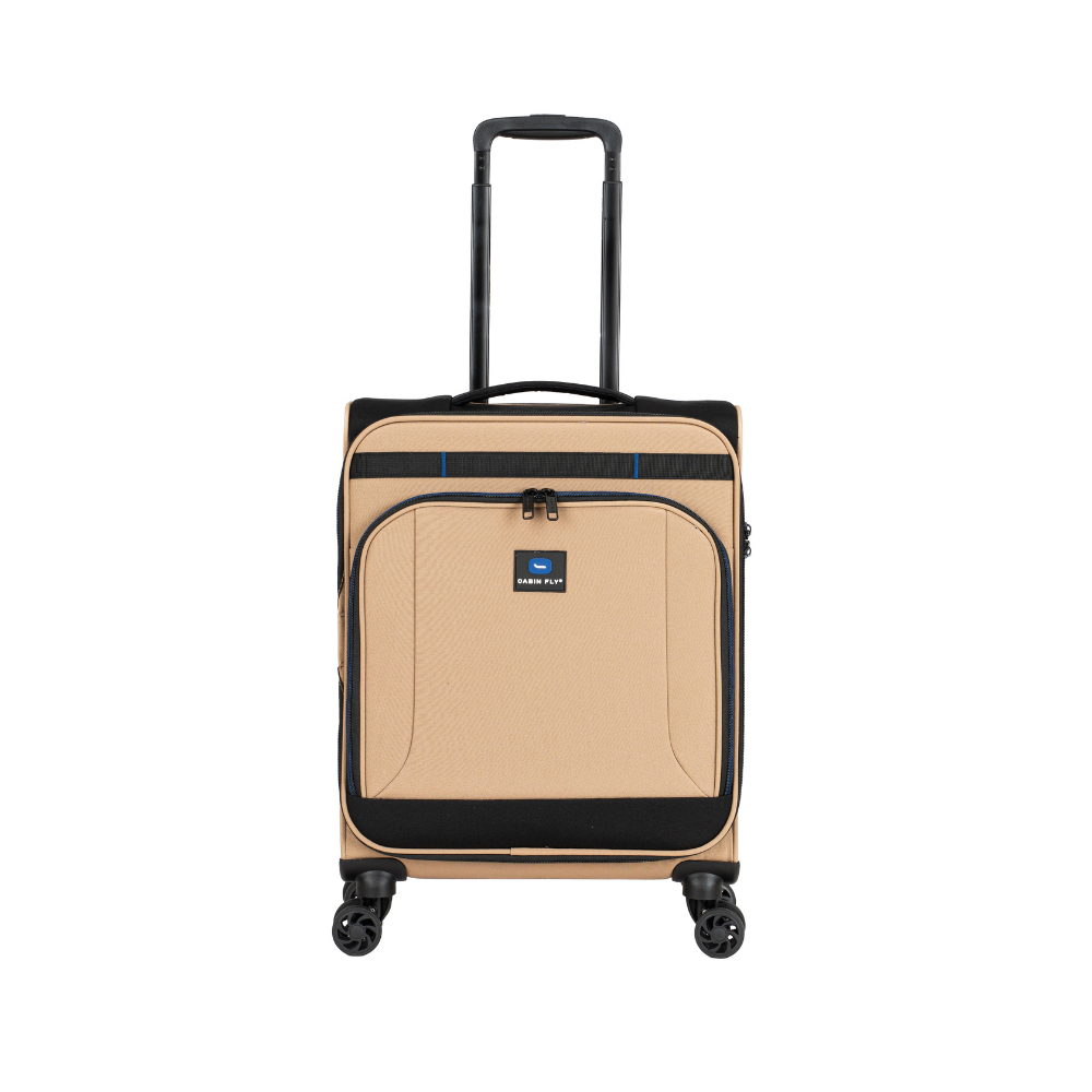 סט מזוודות בד מתרחבות אולטרא לייט ״28+״24+״20 מבית המותג ®CABIN FLY דגם SkyLite