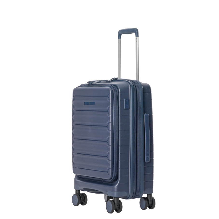 מזוודה טרולי עליה למטוס קשיחה ״20 בלתי שבירה עם פתיחה כפולה דגם Tenby Monti מבית היוקרה האנגלי VERAGE