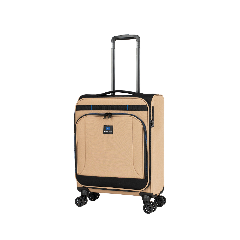 סט מזוודות בד מתרחבות אולטרא לייט ״28+״24+״20 מבית המותג ®CABIN FLY דגם SkyLite