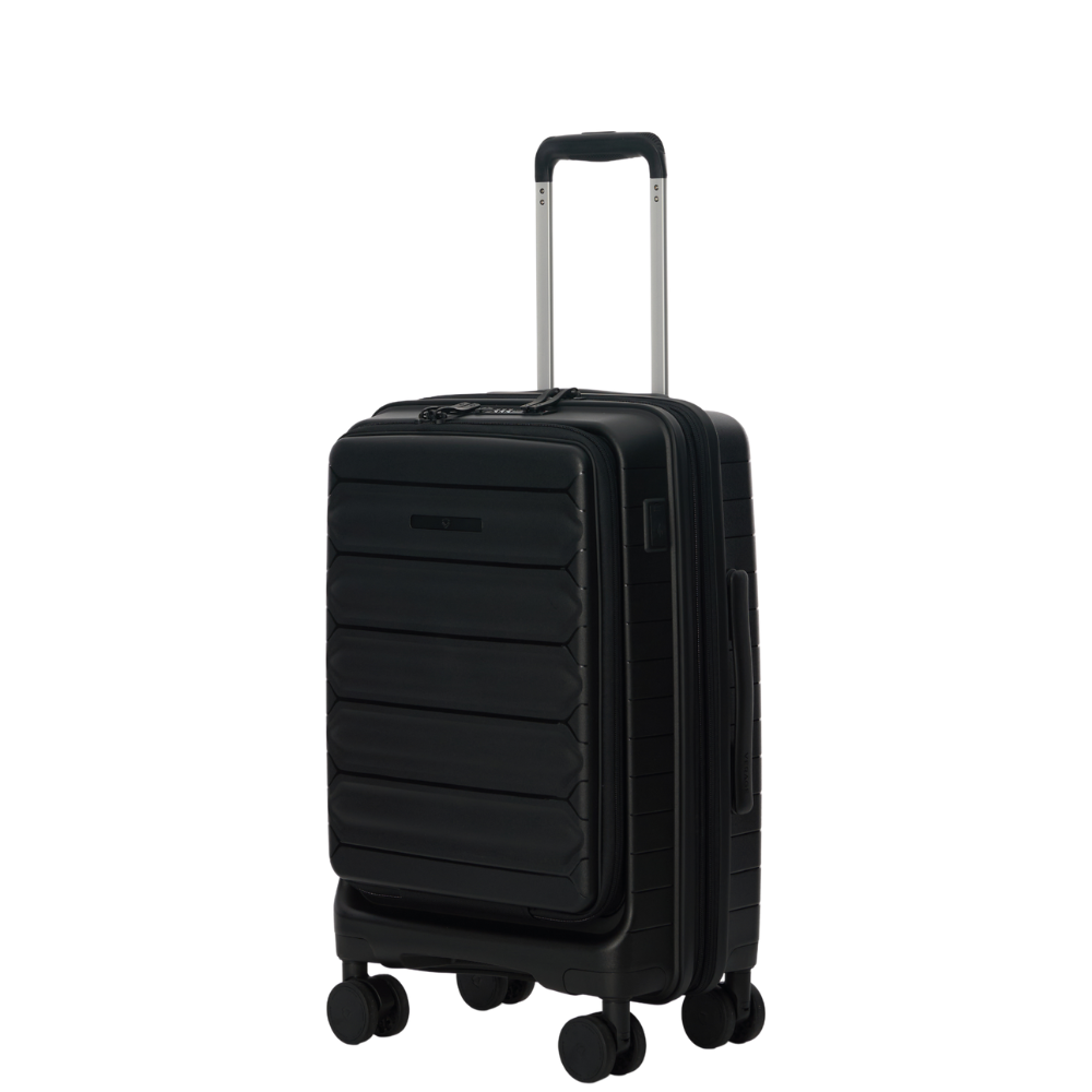 מזוודה טרולי עליה למטוס קשיחה ״20 בלתי שבירה עם פתיחה כפולה דגם Tenby Monti מבית היוקרה האנגלי VERAGE