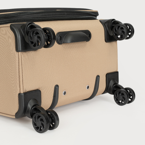 סט מזוודות בד מתרחבות אולטרא לייט ״28+״24+״20 מבית המותג ®CABIN FLY דגם SkyLite