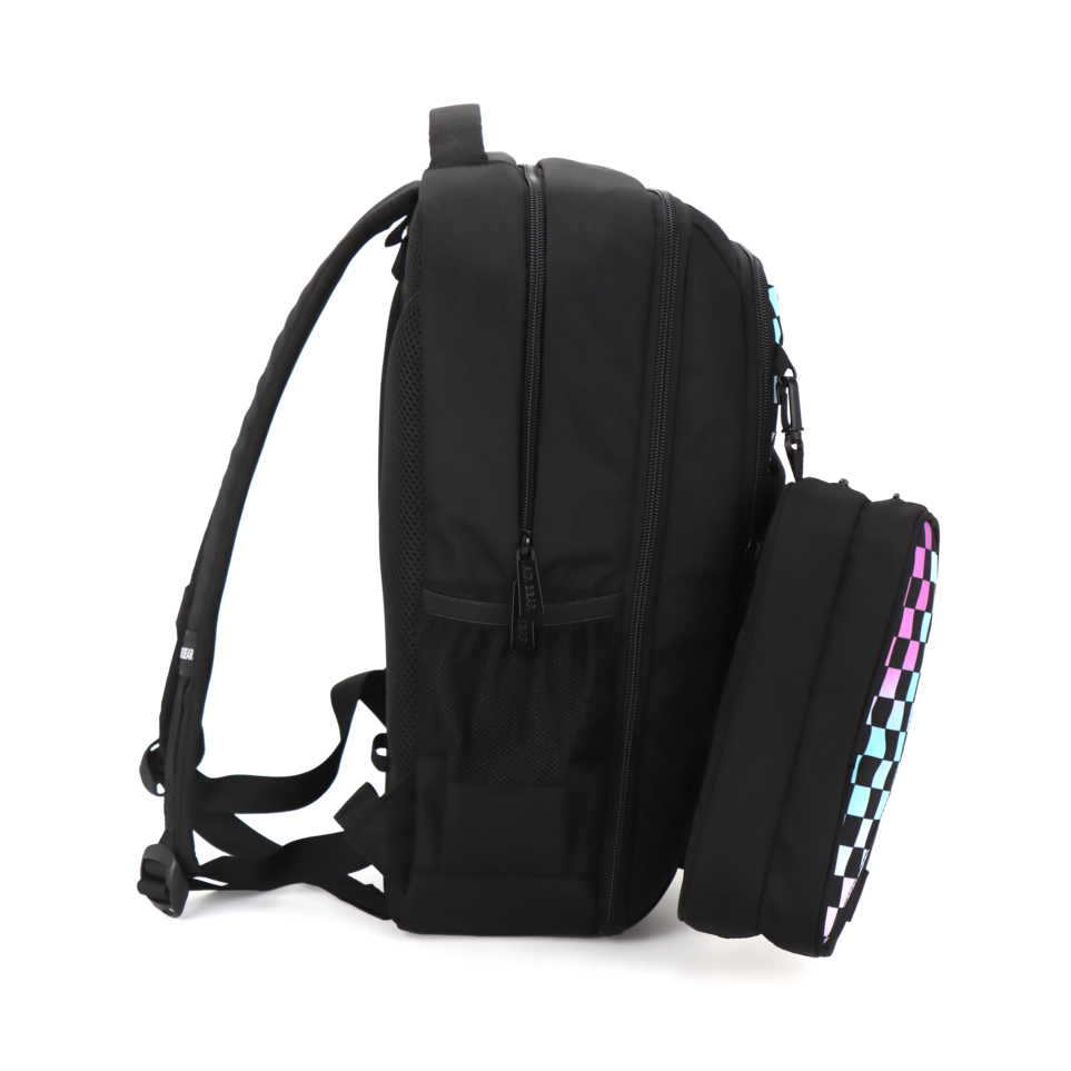 תיק גב מתרחב וקלמר דו תאי Urban Check מבית Air Bear