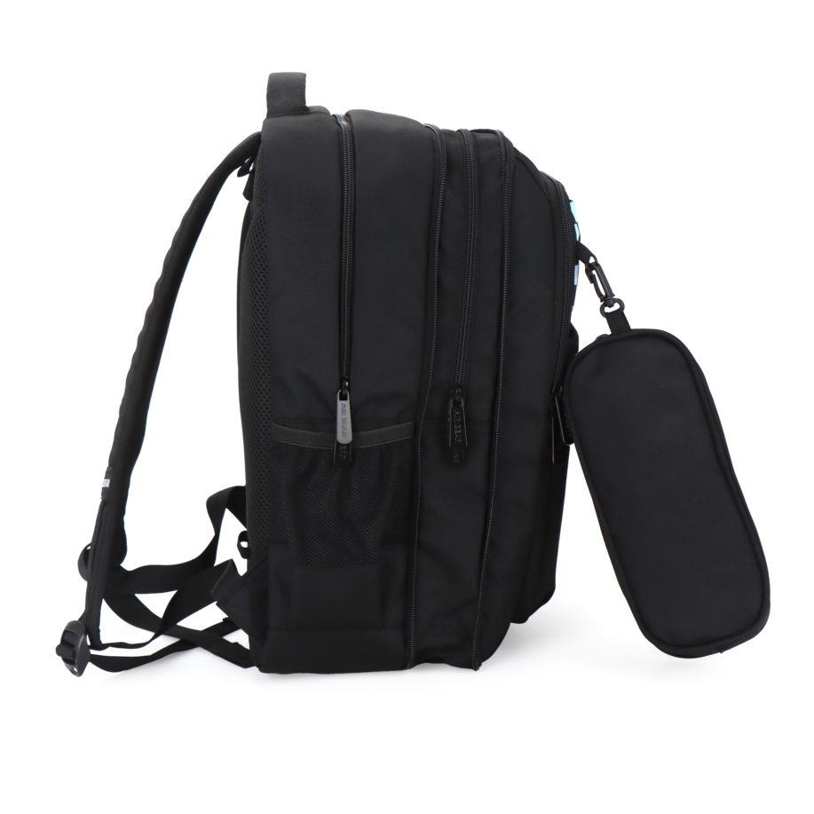 תיק גב מתרחב וקלמר דו תאי Urban Check מבית Air Bear