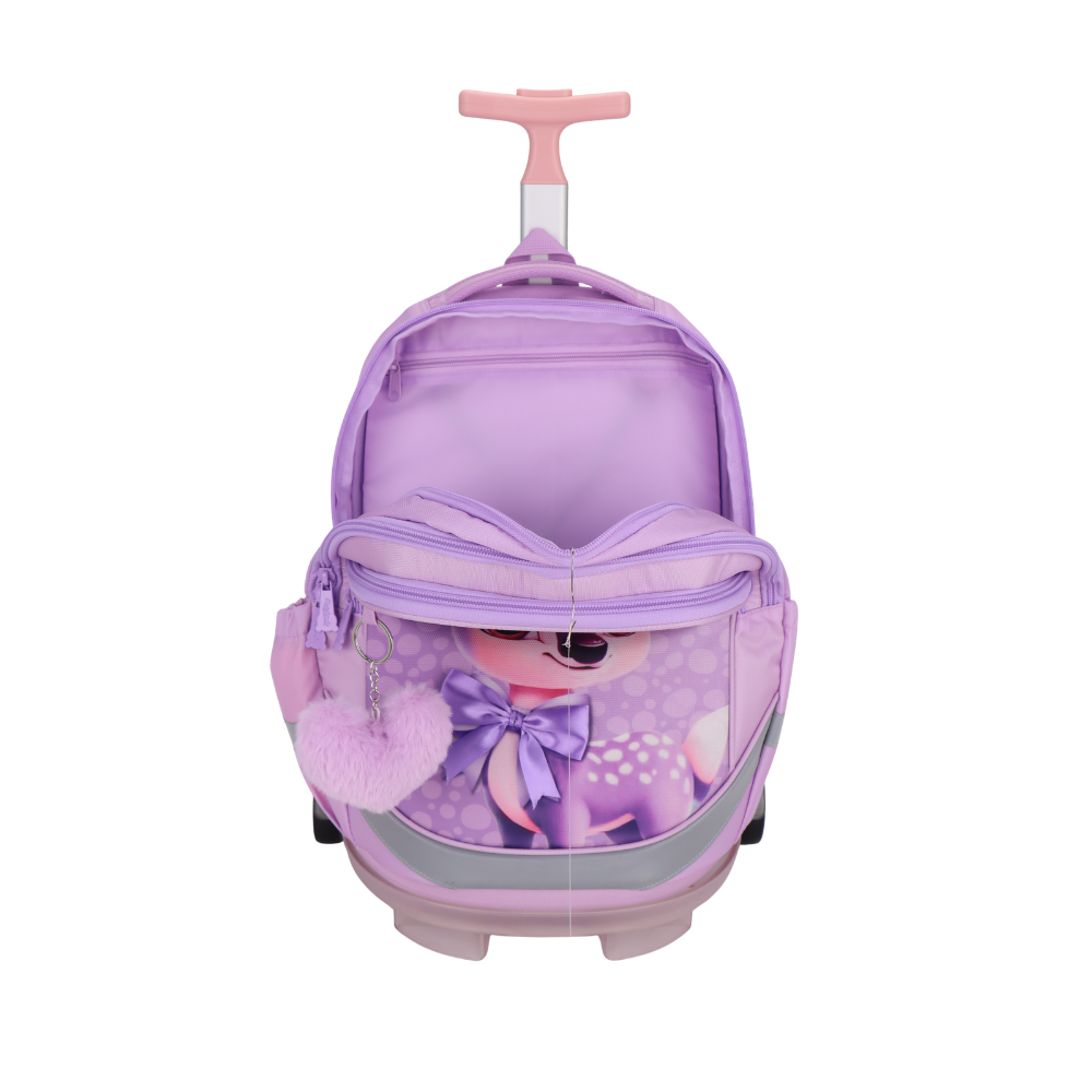 מארז תיק אורתופדי לכיתה א' 9 ב 1 כולל עגלה Dramland Deluxe מבית Marshmelo
