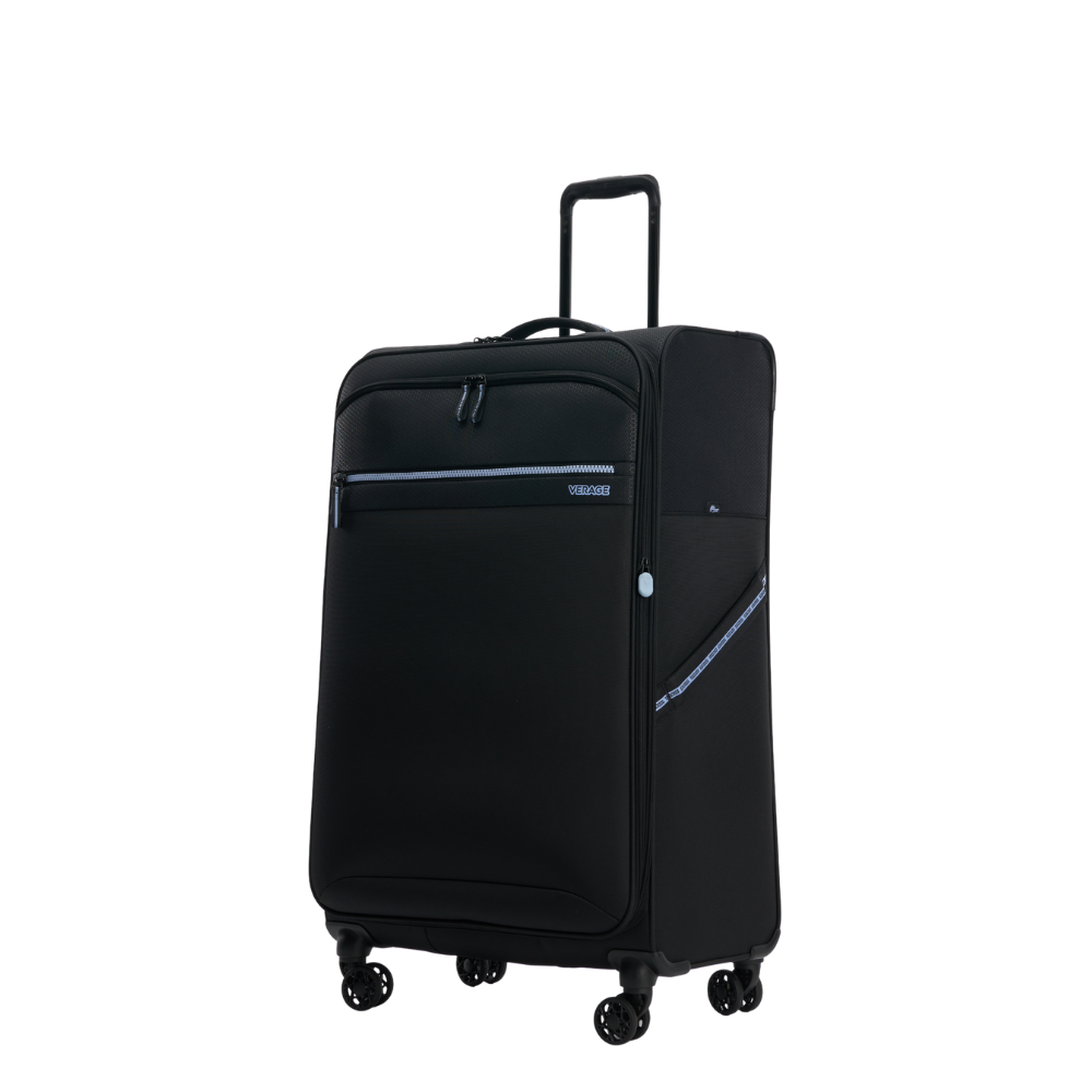 מזוודת טרולי עליה למטוס בד ״18.5 אולטרא לייט פרימיום דגם windermere מבית מותג היוקרה Verage אנגליה