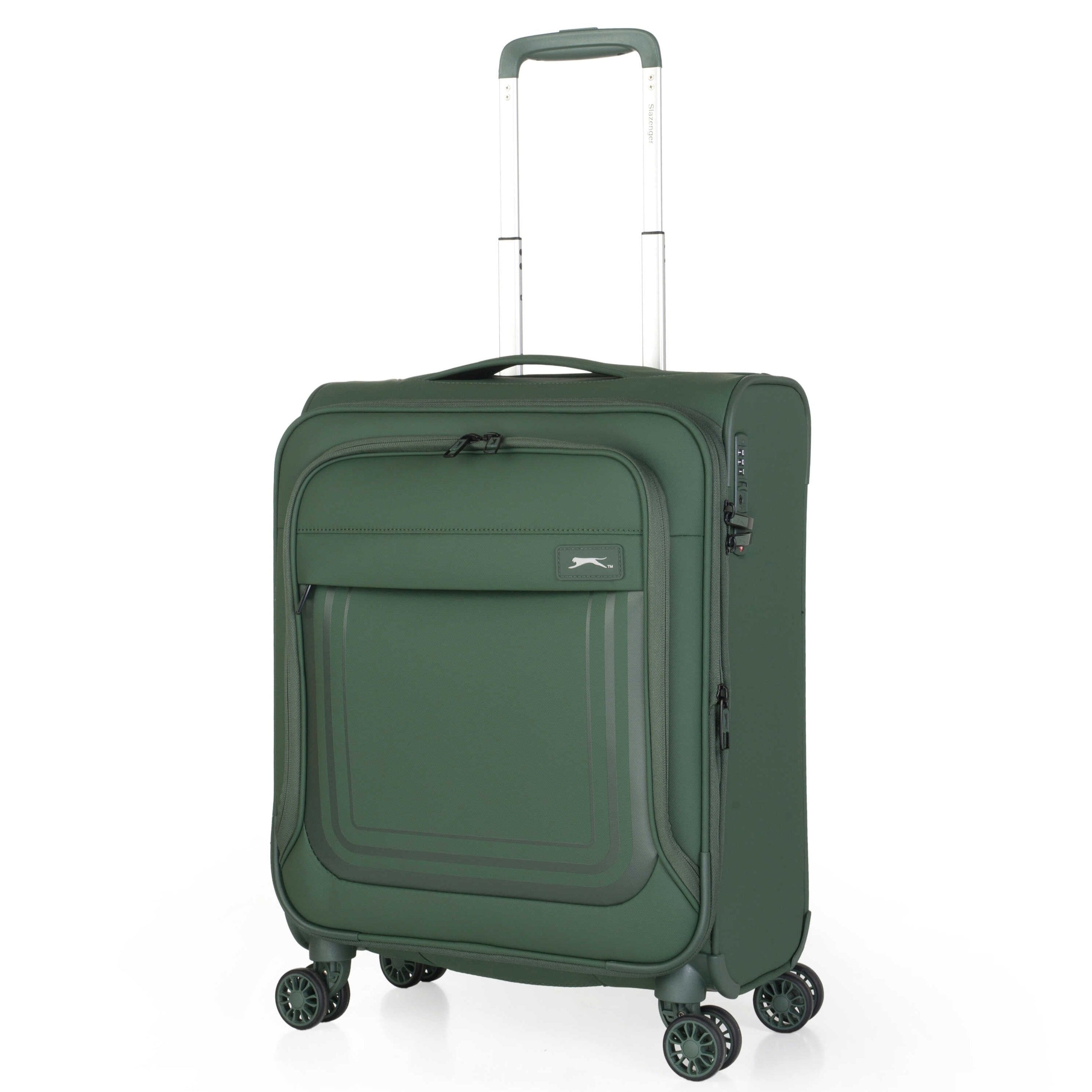  מזוודת טרולי - מזוודת בד קטנה לטיסה   SLAZENGER