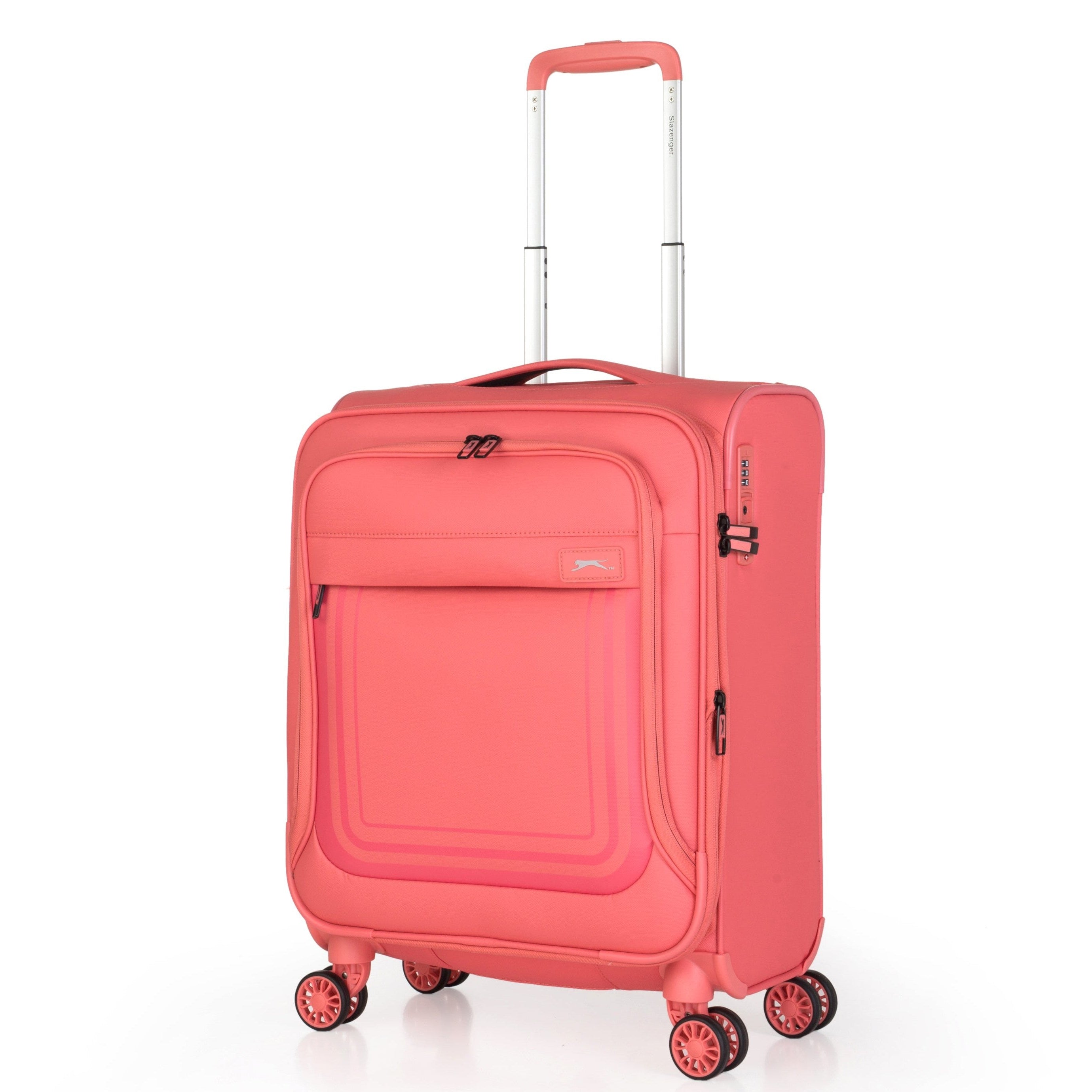  מזוודת טרולי - מזוודת בד קטנה לטיסה   SLAZENGER