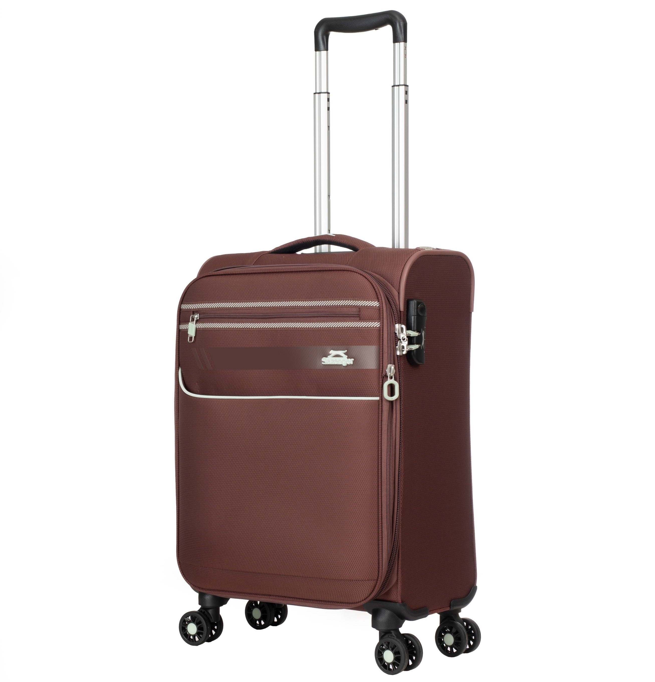 מזוודת עליה למטוס טרולי "19 בד פרמיום קלה ומתרחבת דגם B-lite II מבית חברת היוקרה Slazenger