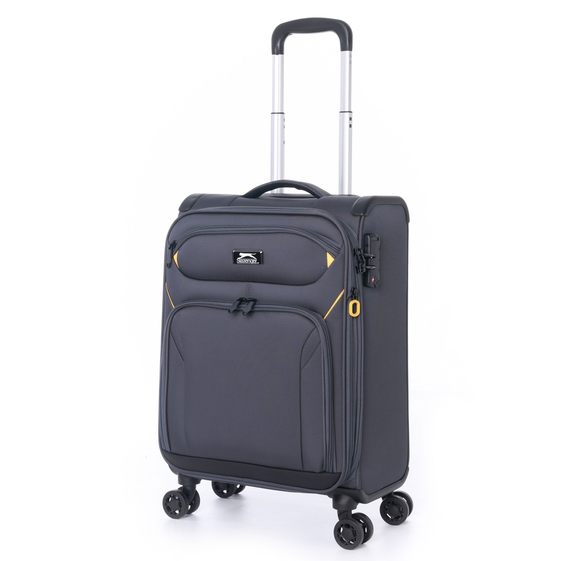 מזוודת טרולי עליה למטוס מתרחבת ואיכותית 19" מבית SLAZENGER דגם New York II