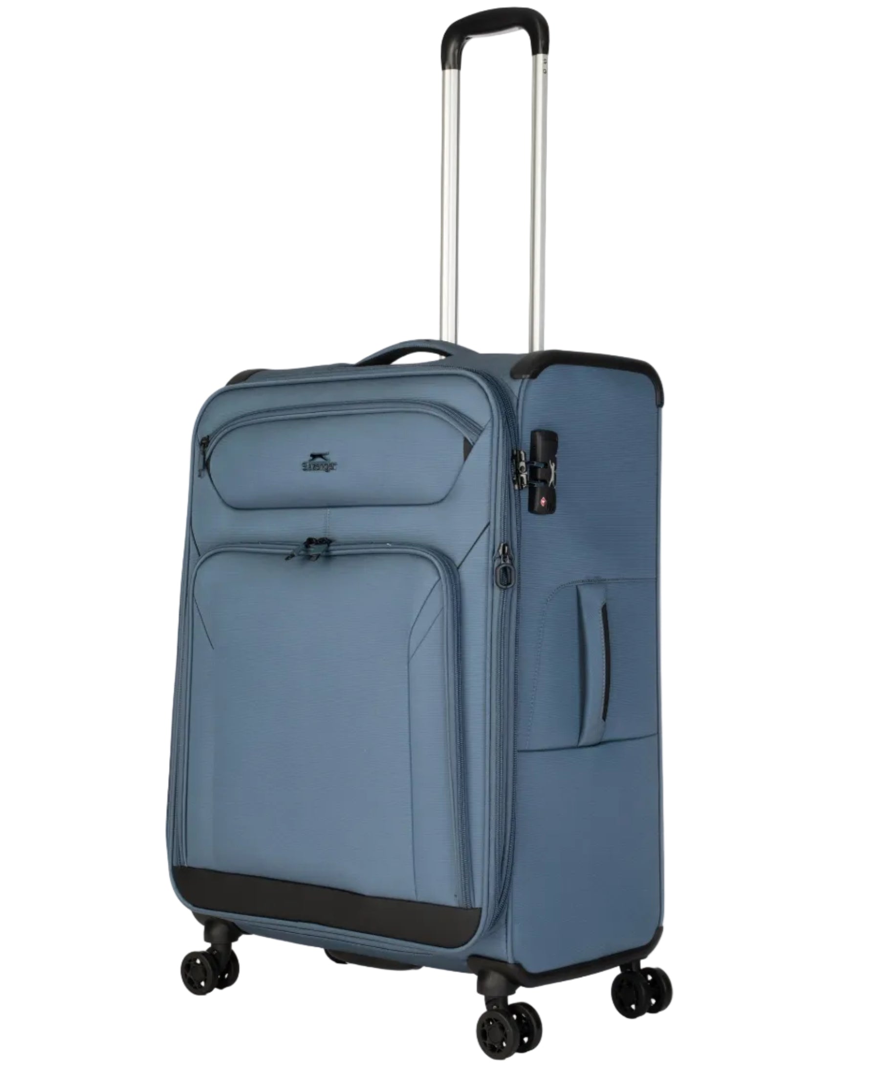 מזוודת טרולי עליה למטוס מתרחבת ואיכותית 19" מבית SLAZENGER דגם New York II