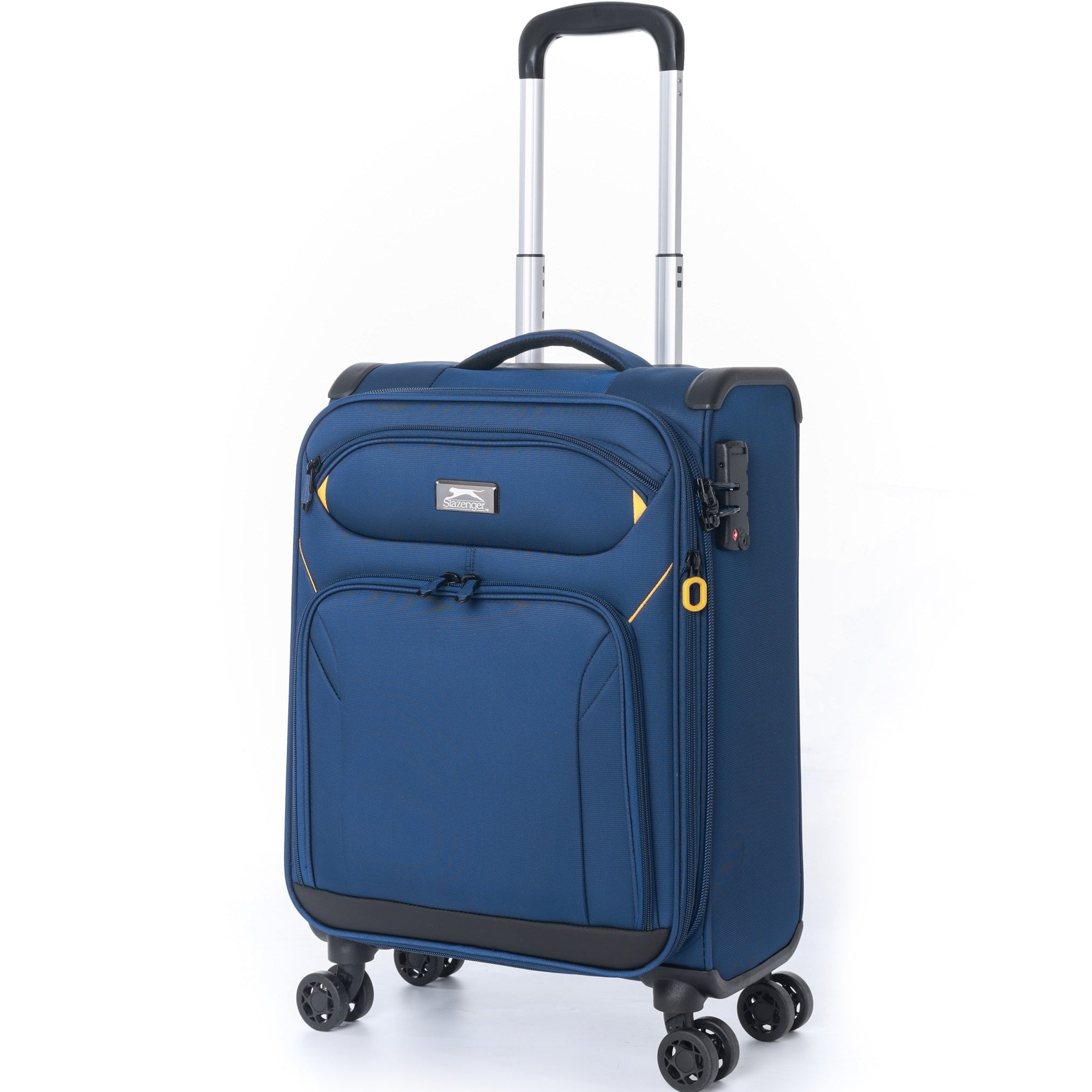 מזוודת טרולי עליה למטוס מתרחבת ואיכותית 19" מבית SLAZENGER דגם New York II