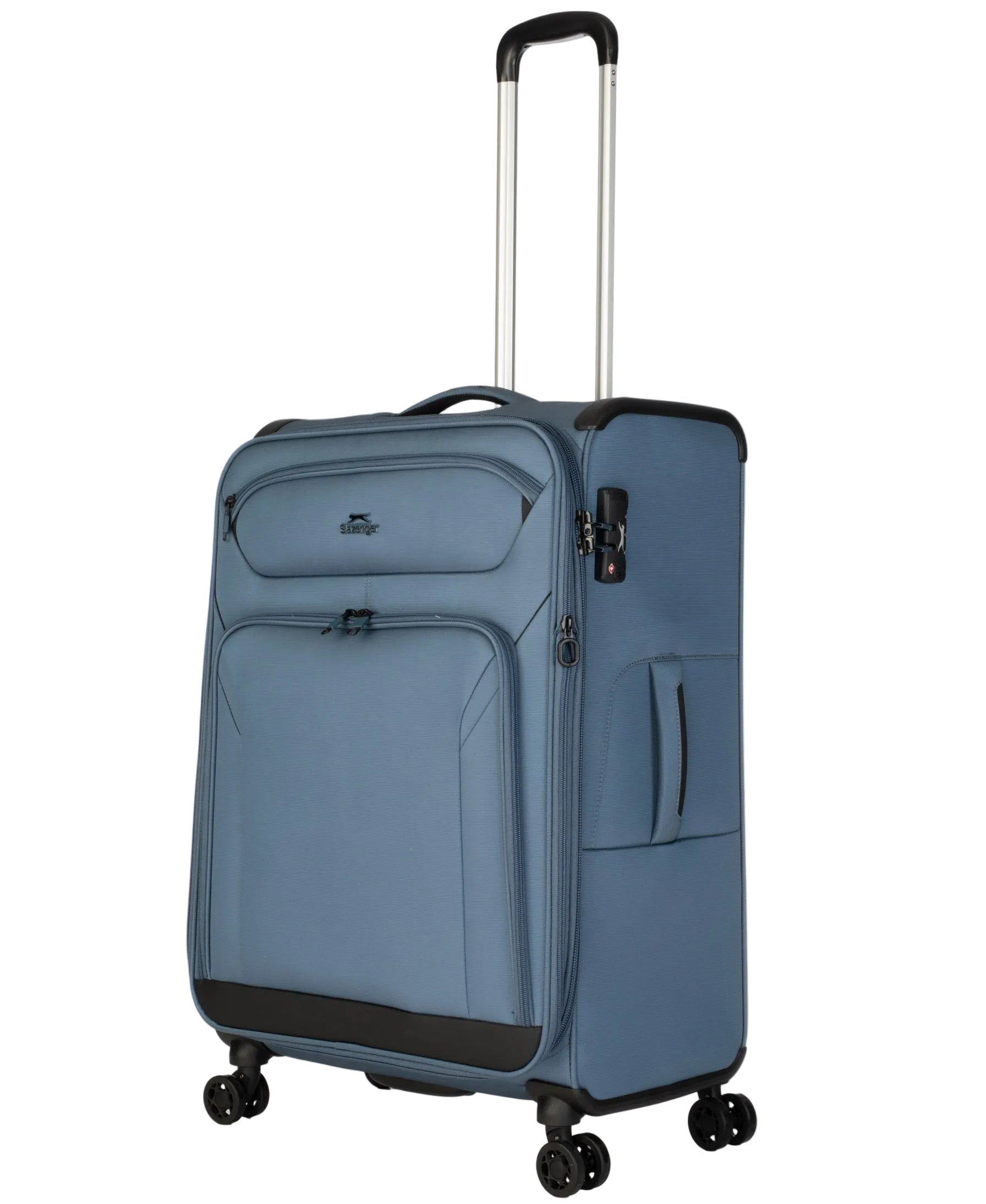 סט מזוודות בד פרמיום בגודל ענק 19"+25"+31" ,  של המותג SLAZENGER דגם New York II XL