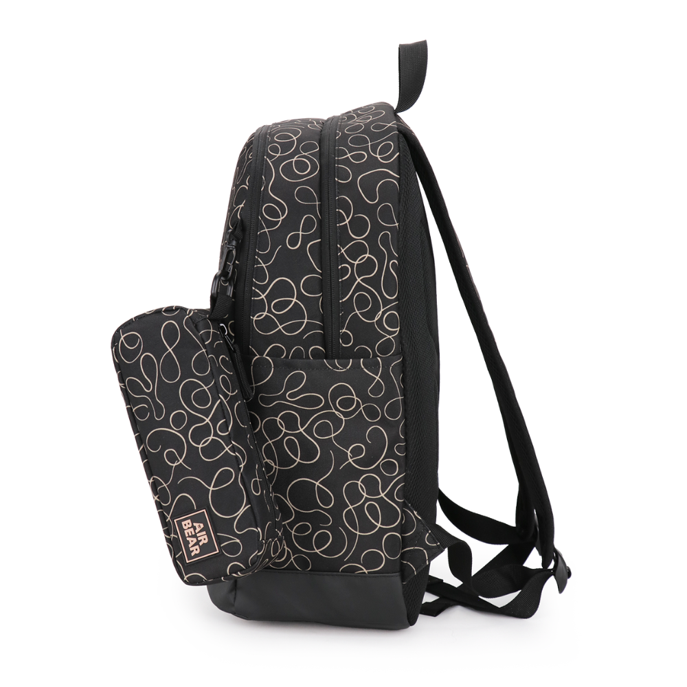 תיג גב וקלמר דגם Street Icon Pro שחור מבית Air Bear