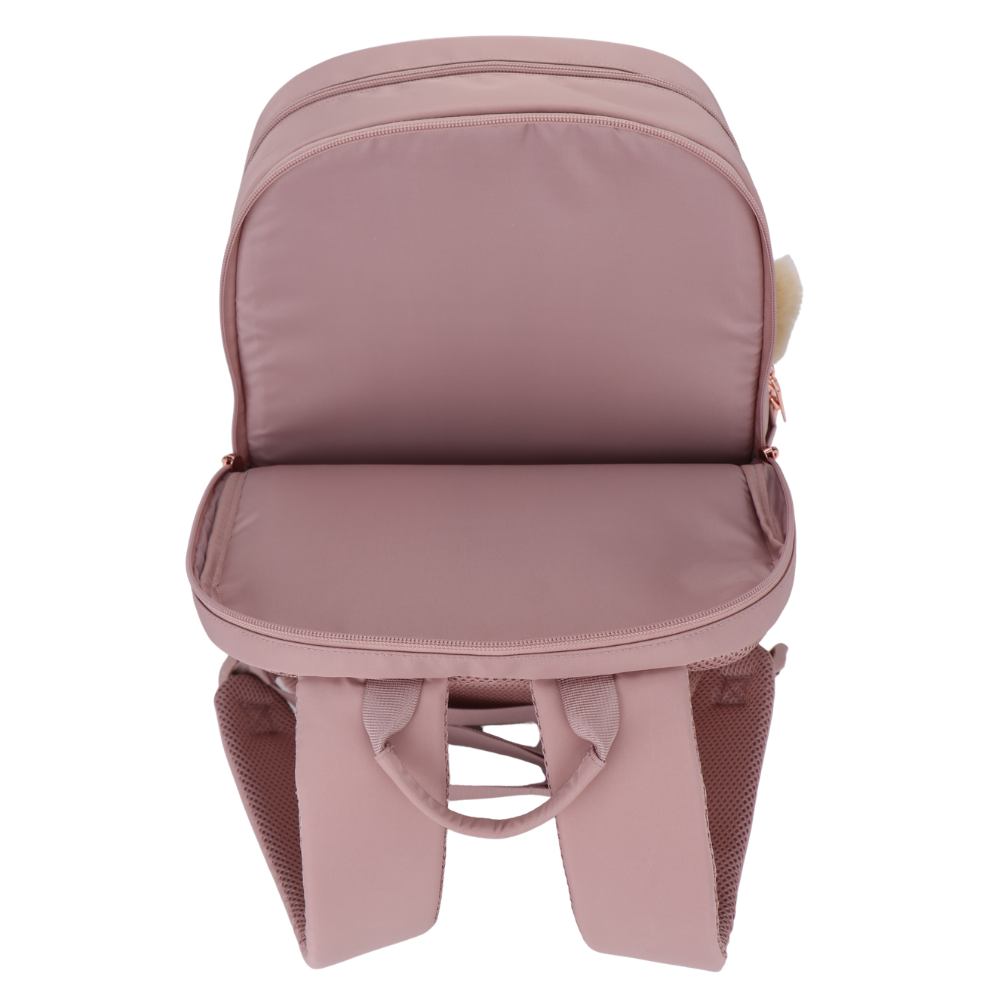 תיק גב חצי אורטופדי לבית הספר Soft Glam מבית Air Bear תא אחורי פתוח 