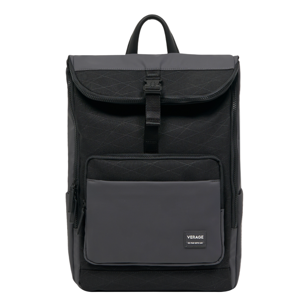 תיק גב עסקי עם תא ללפטופ דגם verve מבית מותג היוקרה verage