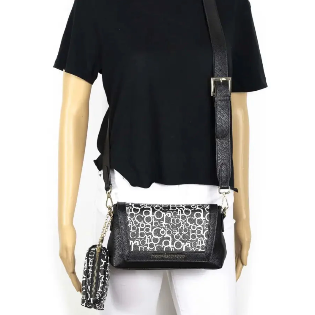 תיק צד אלגנטי דגם Tracollina מבית מעצב האופנה העולמי Roccobarocco