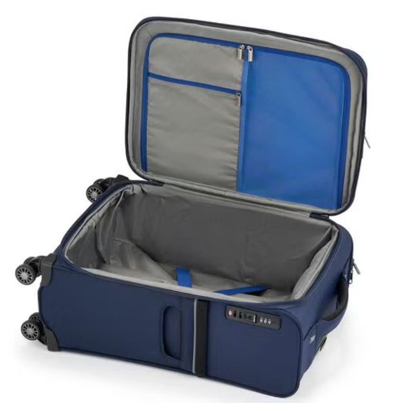 מזוודה בינונית בד ״25 קלה במיוחד 2.55 ק״ג מבית סמסונייט Samsonite דגם 73H Spinner