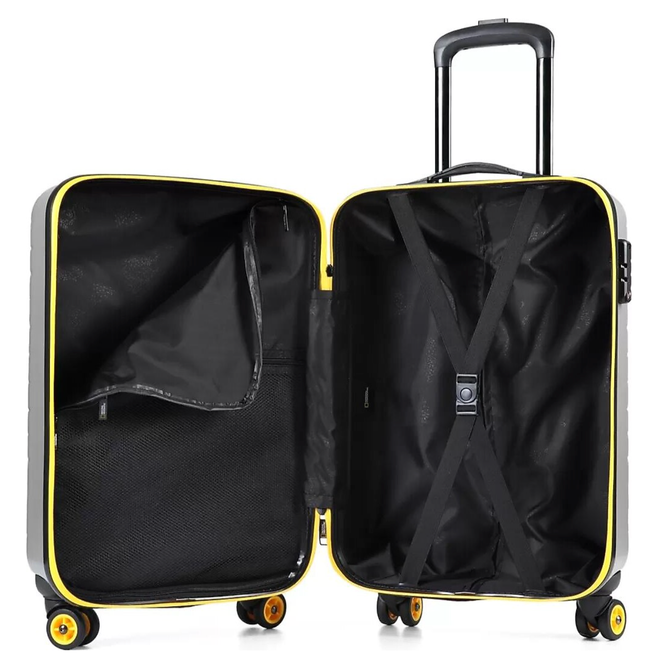 מזוודה בינונית 24" קשיחה ואיכותית דגם N-2003 מבית המותג היוקרתי National Geographic