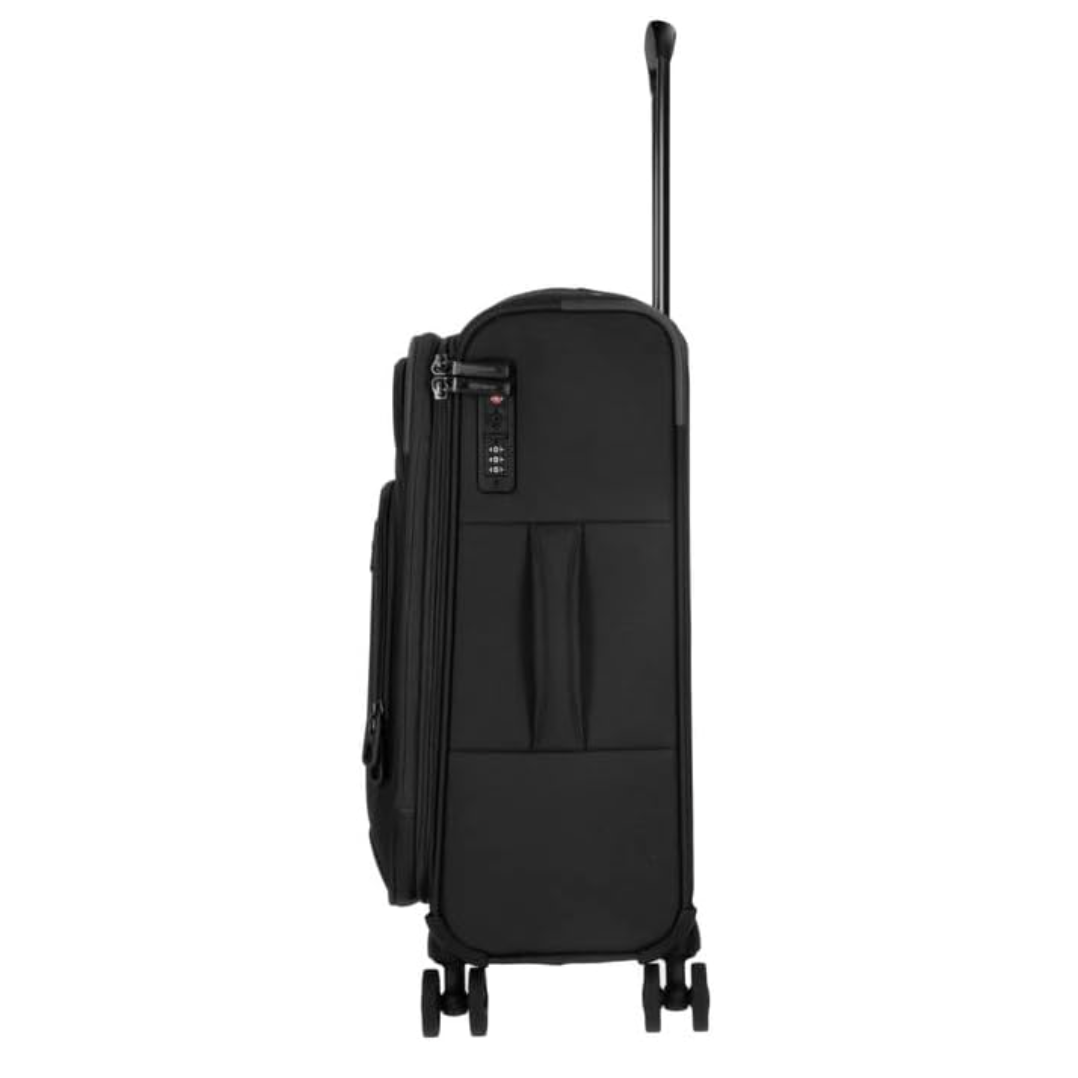 מזוודת טרולי עליה למטוס ״20 מבית סמסונייט Samsonite דגם Airshock Spinner 55 Tsa Exp