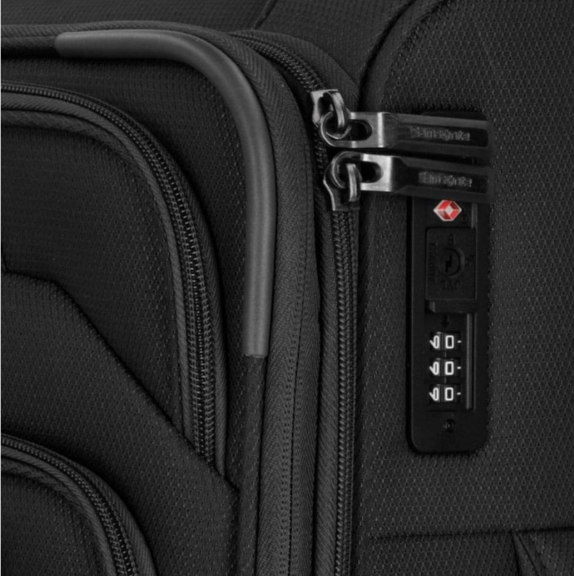 מזוודת טרולי עליה למטוס ״20 מבית סמסונייט Samsonite דגם Airshock Spinner 55 Tsa Exp